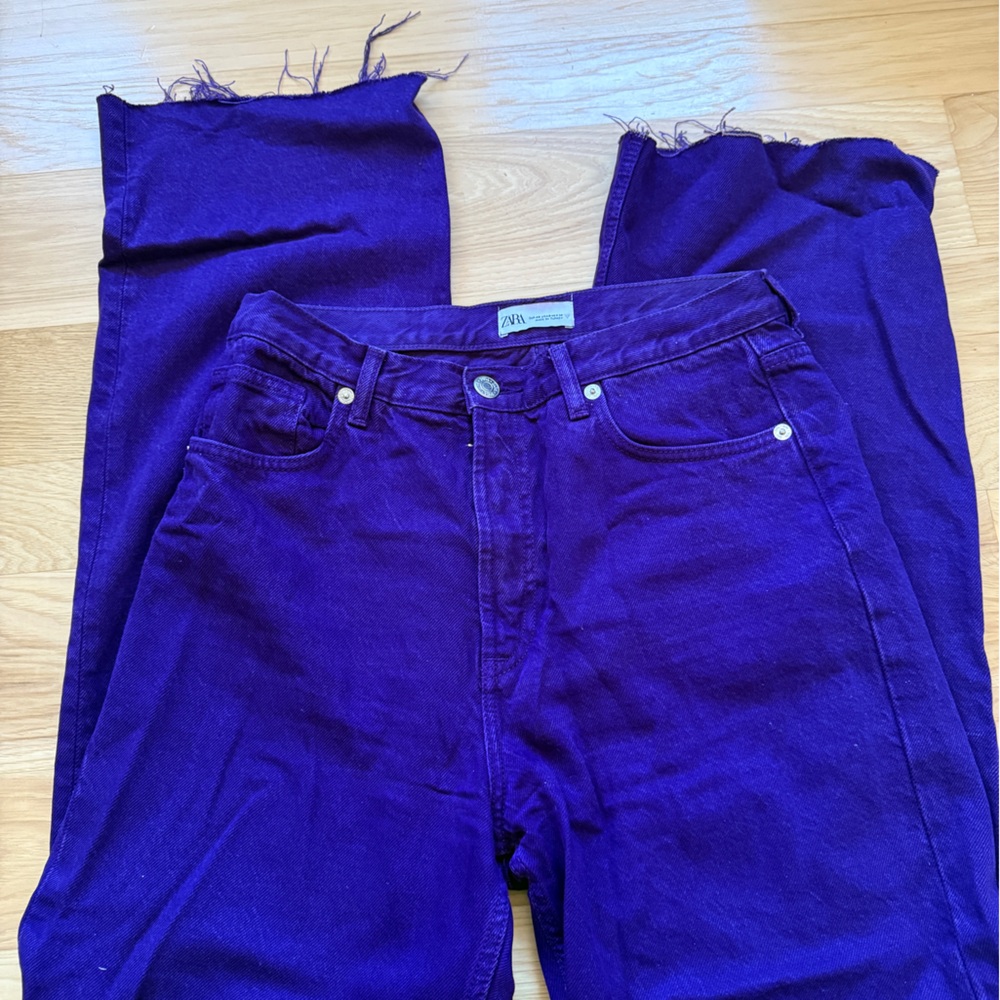 Zara wide leg jeans